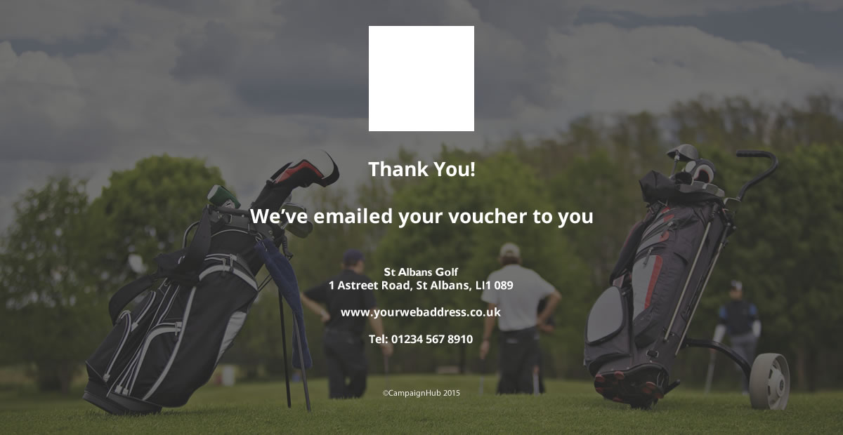 Golf Thank you